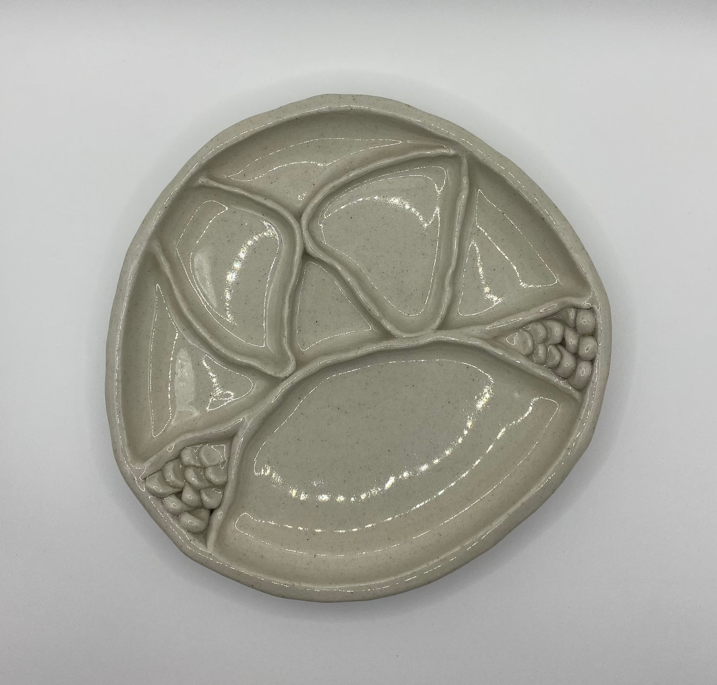 Handmade ceramic trinket dish