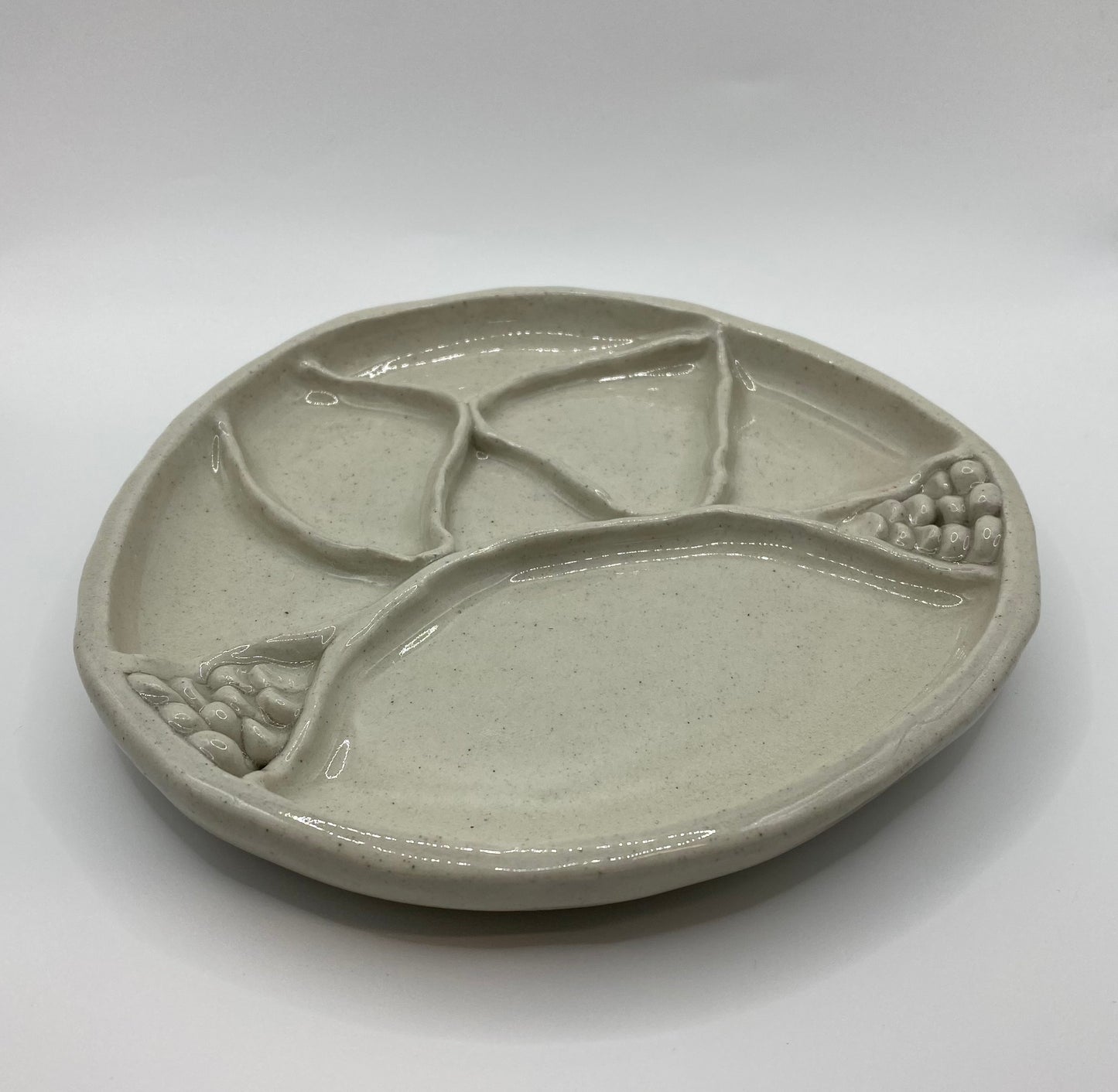 Handmade ceramic trinket dish